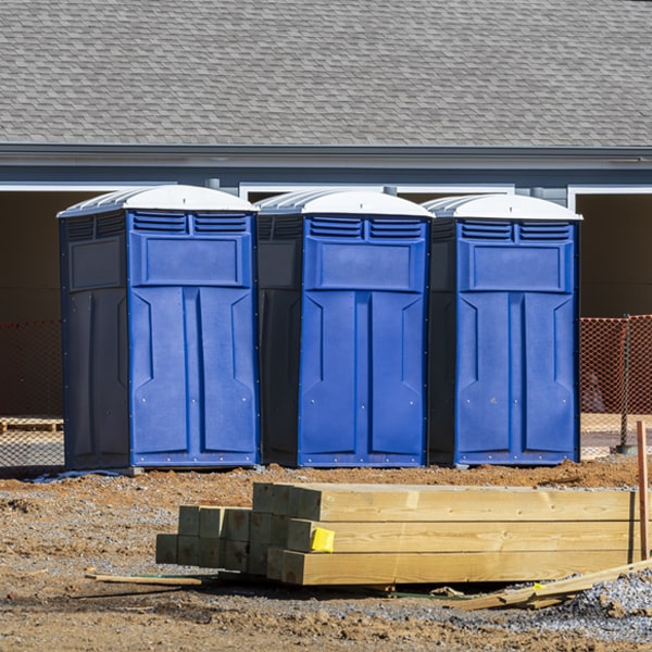 how far in advance should i book my portable restroom rental in Five Points